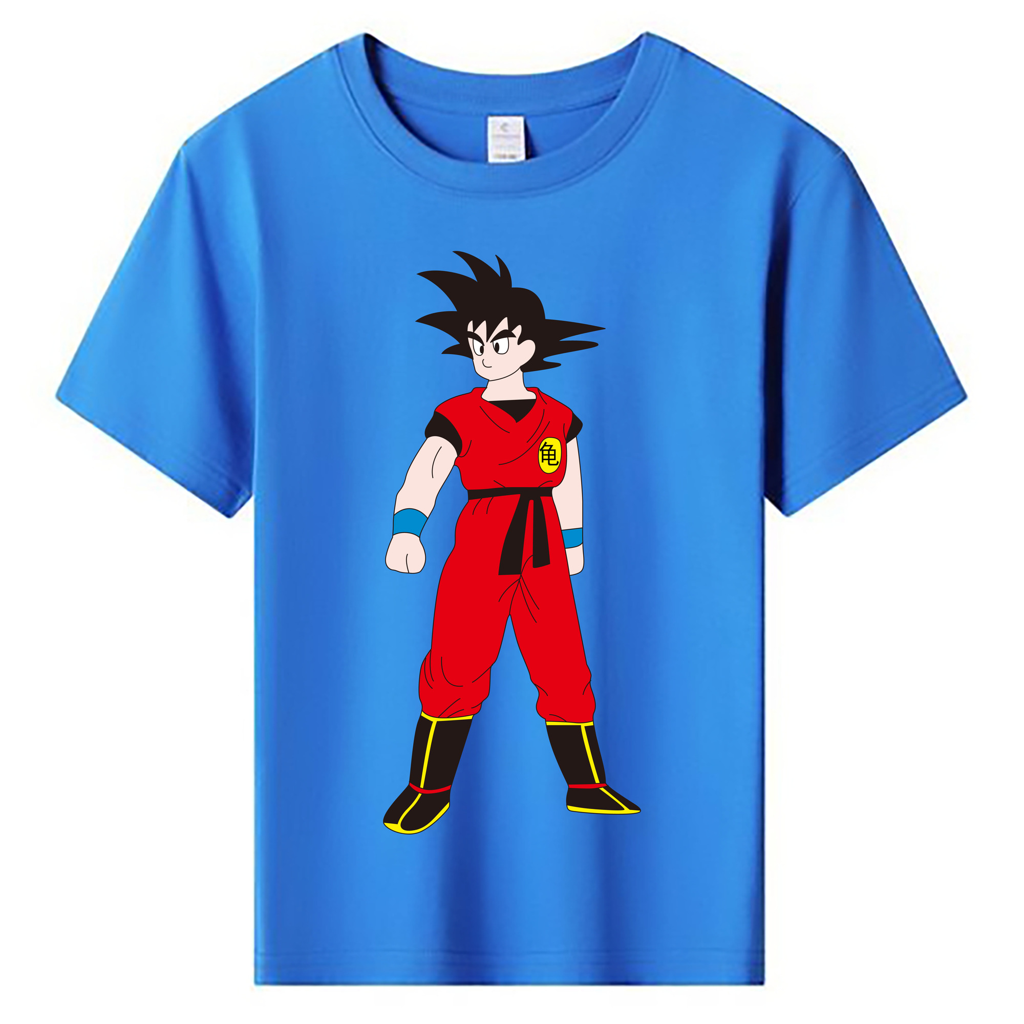 （画像用） ドラゴンボール 孫悟空（そん ごくう）Son Goku カカロット DRAGON BALL Kakarotto 綿100％キッズTシャツ（フロントプリント）